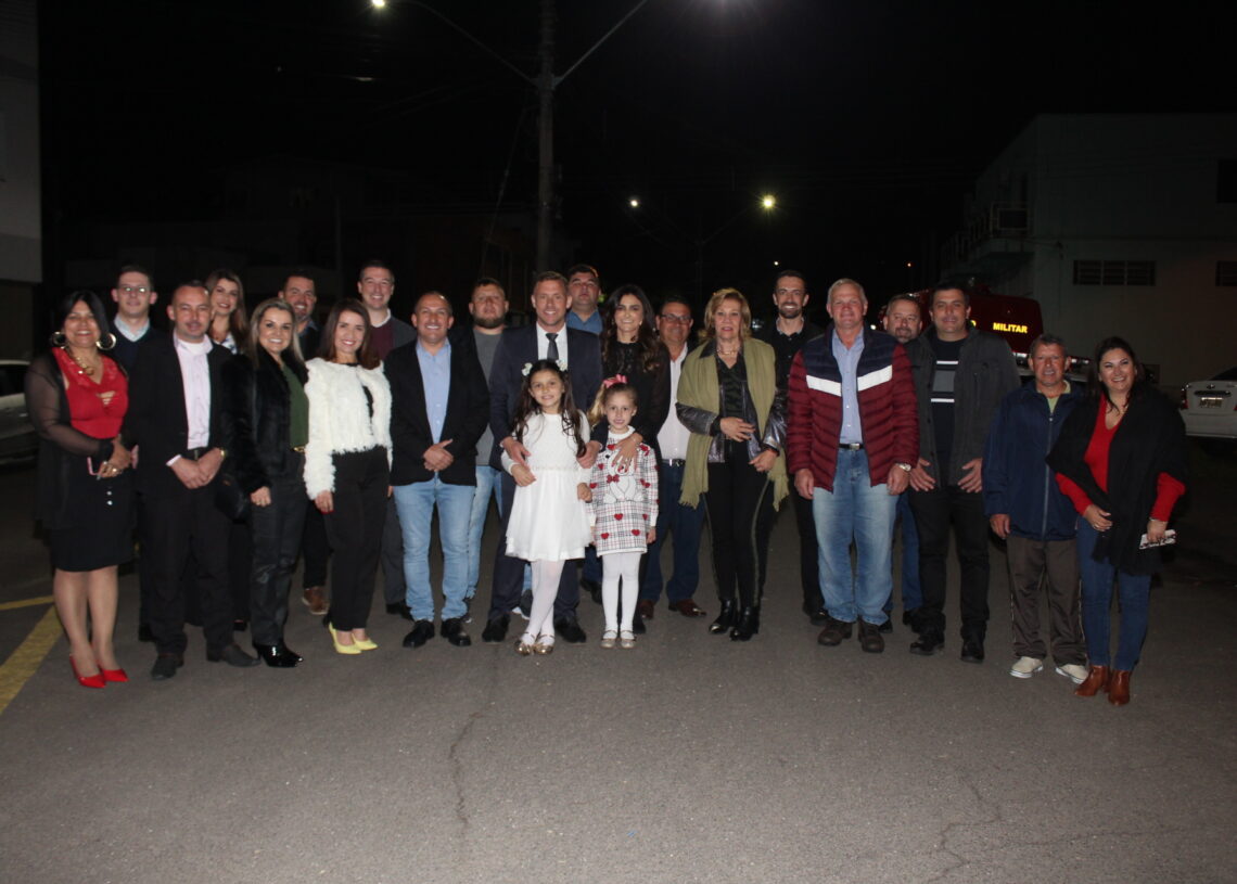 Equipe da prefeitura marcou presença na inauguração Foto: Lilian Moraes