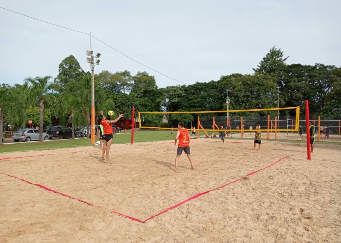 Competição será nas quadras de areia do Parque do Trabalhador
Foto: Ruan Nascimento/Prefeitura de Taquara