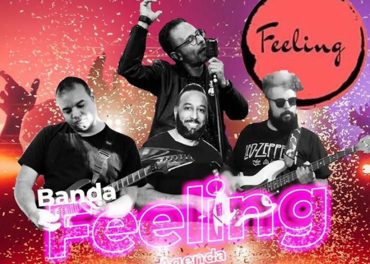 Banda Feeling se apresenta dia 16 de abril no Taquara Campo