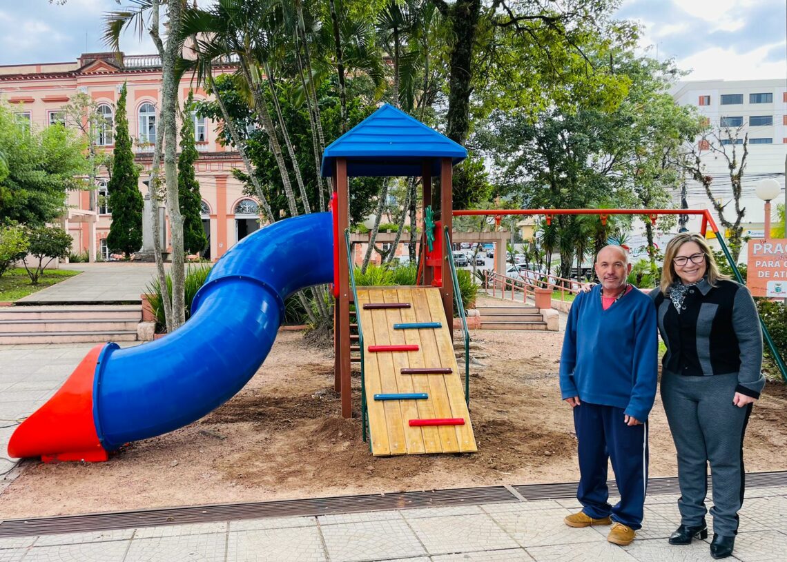 Aparelho só poderá ser utilizado a partir de sábado Foto: Cris Vargas/Prefeitura de Taquara