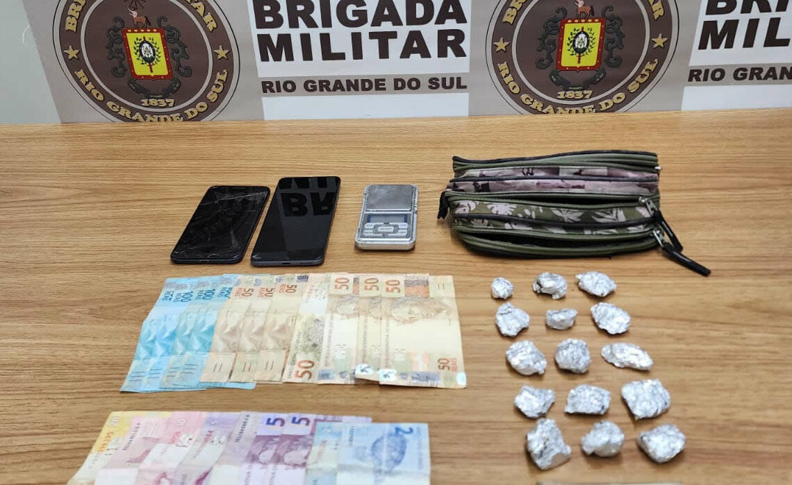 Homem é preso em flagrante em Três Coroas. Foto: BM