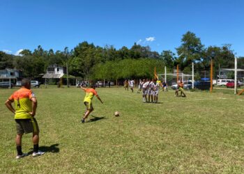 Jogos são realizados no Balneário João Martins Nunes (Prainha)
Foto: Ruan Nascimento/Prefeitura de Taquara