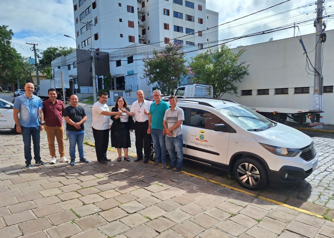 Veículo auxiliará na logística das demandas da secretaria
Foto: Ruan Nascimento/Prefeitura de Taquara