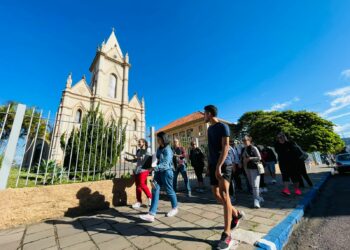 Caminhada iniciará nas igrejas, na Rua Júlio de Castilhos
Foto: Cristiano Vargas